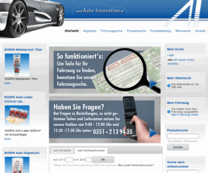 auto-innovation.de: Auto Innovation GmbH | Startseite
Herzlich willkommen in unserem Online-Shop www.Auto-Innovation.de