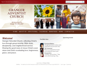 grangeradventist.org: Home
Granger Adventist Church, a Seventh-day Adventist church in Granger, WA. Looking for a church to join? Visit your local Seventh-day Adventist church in Granger, WA and see how you and your family fit in to the Christian community provided by this SDA church.