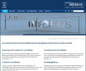 lambach-infokus.com: Stories - Sales - Solutions - LAMBACH INFOKUS
Mit den Worten und für die Augen Ihrer Kunden entwickeln wir interaktive und crossmediale Verkaufserlebnisse.