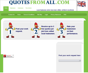 quotesfromall.com: Quotes From All - Home Page
Quotes From All get a quote from local tradesmen