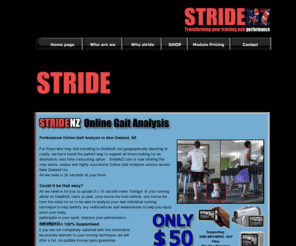 stridenz.com: Online Video Gait Analysis
We provide video gait analysis in New Zealand, NZ. Professional online video gait analysis.

