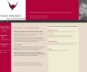 your-present.com: YourPresent Businesscoaching | Beratung für Führungskräfte | Training für Verkauf und Vertrieb | Verkaufsseminare in Hamm
Beschreibung