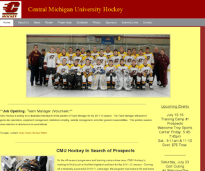 cmuhockey.com: CMU Hockey
Central Michigan University,