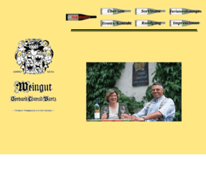 conrad-bartz-wein.de: Weingut Conrad-Bartz in Traben-Trarbach
Weingut Conrad-Bartz in Traben-Trarbach - Wein vom Winzer 