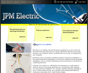 jpmelectric.com: JPM Electric - Electricians - Miami
JPM Electric, Electricians, Miami