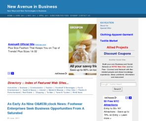 newavenue.biz: New Avenue in Business
New Ways and New Technologies in Business.