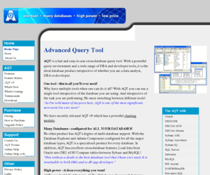 querytool.com: Database Query Tool for Oracle, Sybase, DB2, SQL Server, Informix, MySQL
Database Query Tool for Oracle, Sybase, DB2, SQL Server