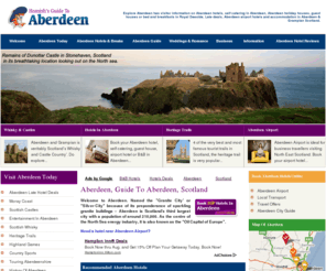 aberdeentoday.co.uk: Guide to Aberdeen, Aberdeen hotels, visit Aberdeen and Grampian Visitor tourist travel information
