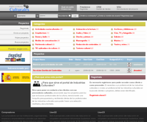 industriasculturales.es: Industrias Culturales
Joomla! - el motor de portales dinámicos y sistema de administración de contenidos
