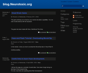 neurotoxic.org: blog.Neurotoxic.org
