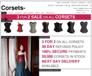 corsets-uk.com: Corsets UK | Corset Top | Black Corsets | Underbust Corset
Visit Corsets UK for the best priced corsets. visit us for a wide range of corsets including Black Corsets, Underbust Corset Top and many more.