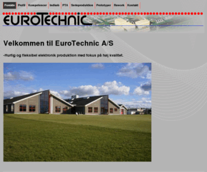 eurotechnic.dk: Eurotechnic
Joomla! - dynamisk portallsning og content management system