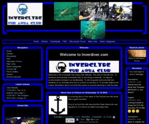 inverdiver.com: InverDiver
Inverclyde Sub Aqua Club. ISAC information, forums, news, articles blogs, photos and links.