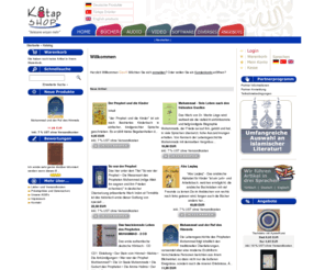 kitapshop.info: Kitapshop: islamische Literatur Bücher, Musik, Filme über Islam Muslime Religionen
Kitapshop, Buchshop für islamische Literatur, Musik, Filme, religiöse Bücher über Islam Muslime Religionen. Islamisches und muslimisches, Erzählungen Geschichten über die Propheten Muhammed, Mohammad. Infos über den Koran Kuran Quran Allah Moses Jesus Ramadan Kaaba