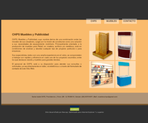 muebleschps.cl: CHPS Muebles y Publicidad
