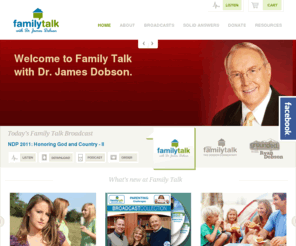 myfamilytalk.mobi: Family Talk with Dr. James Dobson Official Site
Dr. James Dobson provides sound biblical advice on Christian marriages, families and parenting through the ministry of Family Talk’s radio program with co-host Ryan Dobson and LuAnne Crane. Family Talk with Dr. James Dobson also provides commentaries and resources for you!