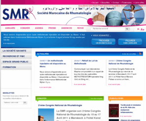 smr.ma: Société Marocaine de Rhumatologie - SMR
SMR : Société Marocaine de Rhumatologie