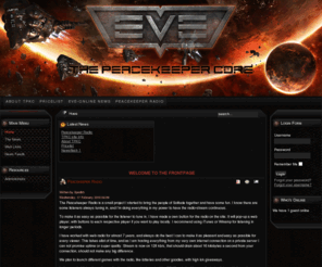 peacekeepercore.com: Welcome to the Frontpage
The Peacekeeper Core EvE-Online Corporation official site