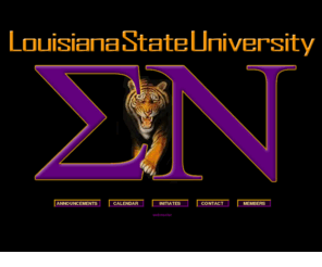 sigmanulsu.com: Sigma Nu Fraternity LSU - Louisiana State University - Phi Chapter
Sigma Nu Fraternity LSU - Louisiana State University - Phi Chapter