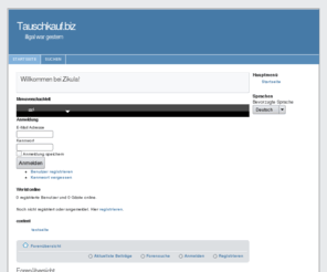 tauschkauf.biz: Kategorieliste :: Tauschkauf.biz :: illigal war gestern
illigal war gestern