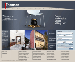 tre.com.au: Melbourne Real Estate Agent, Houses For Sale, Apartments For Sale - Thomson Real Estate
Thomson is one of Melbourne's leading and largest real estate agents in Victoria, Australia. View a large range of houses & homes for sale in Melbourne by using the real estate search facility on this website.