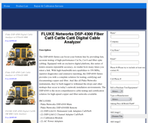 dsp4300.com: FLUKE Networks DSP-4300 Fiber Cat5 Cat5e Cat6 Digital Cable Analyzer
FLUKE Networks DSP-4300 Fiber Cat5 Cat5e Cat6 Digital Cable Analyzer