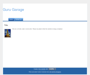gurugarage.com: Guru Garage - Home
