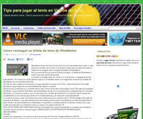 jugaraltenis.com: Videos de tenis y Tips para jugar al tenis
Aqui puedes ver videos de tenis y aprender algunos tips para jugar al tenis, ademas encuentra informacion sobre clases de tenis online.