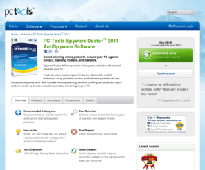 pcxtools.com: Spyware Doctor | Spyware Removal Scan & Antispyware Software Download
Award winning free spyware removal software from PC Tools. Spyware Doctor is free anti spyware software that detects, removes and protects your PC from thousands of potential threats including adware, Trojan, key loggers, spyware and spybots.