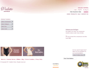 vedetteonline.com: Welcome to the official site of Vedette Shapewear
Shop the largest selection of Vedette shapewear, lingerie, body shapers, corsets, fajas, waist cinchers, shaping hosiery, and full figure control garments.