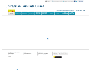 entreprisefamilialebusca.com: Maçonnerie - Entreprise Familiale Busca à Sarrians
Entreprise Familiale Busca - Maçonnerie situé à Sarrians vous accueille sur son site à Sarrians