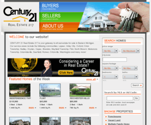 lapeerhomesforsale.org: CENTURY 21 Real Estate 217 - Homes for Sale in Lapeer and Oxford, Michigan
Serving Southeastern Michigan including Genesee, Lapeer, Oakland and Livingston counties.