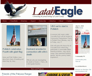 lataheagle.com: Latah Eagle | Eagles | Music | Mp3 Player | Song | Burner at Lataheagle.com
Find Latah Eagle, Latah and more at Lataheagle.com. Get the best of Eagle or The Eagles, browse our section on Eagles Music or learn about Music. Lataheagle.com is the site for Latah Eagle.