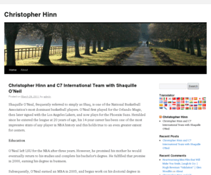 christopherhinn.net: Christopher Hinn
