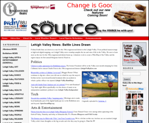 lehighvalleysource.com: Lehigh Valley Source
All your Allentown, Bethlehem, and Easton news, Lehigh Valley local news source covering Lehigh County & Northampton County--Lehigh Valley Source is a website dedicated to the dissemination of LOCAL Lehigh Valley news and information through Fearless Reporting and GrassRoots Journalism with Integrity. Check out our arts, entertainment, lifestyle, business, state, nation, and political news online!