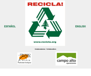 recicla.org: Proyecto RPC www.recicla.org
Proyecto RPC, de reciclaje de papel en la Universidad Católica de Antofagasta Chile