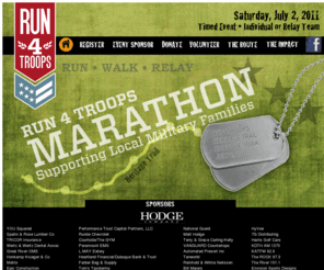 runfortroops.org: Run For Troops Marathon Run Walk Relay
Run For Troops in an Iowa running event to support local military and their families.