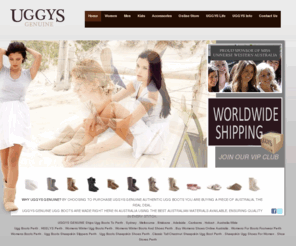 uggys.com: UGGYS GENUINE Australian Ugg Boots., Perth, Australia | UGGYS GENUINE Australian Ugg Boots | Made In Australia
UGGYS GENUINE Australian ugg boots, discount sheepskin boots. Mens, womens, classic style ugg boots, made in Australia.