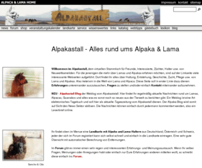 alpakastall.de: Alpakastall - Alles rund ums Alpakas & Lamas
...