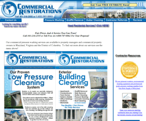 commercial-pressure-washing.com: commercial pressure washing services in Maryland, Virginia and DC!
commercial pressure washing, exterior building cleaning, sidewalk cleaning services in Maryland, Virginia and DC.