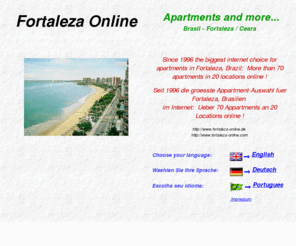 fortaleza-online.de: Appartments in Fortaleza / Brasilien - Index
Appartments in Fortaleza / BrasilienApartamentos em Fortalzea / BrazilApartments in Fortaleza / Brazil