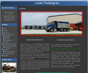 haulinrock.com: Locke Trucking Inc. | Locke Trucking Inc.
Trucking Service, Stone, Gravel, Sand, Topsoil, Magic Salt