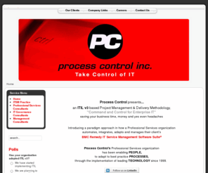 itilprocesscontrol.com: ITSM Practice
Process Control
Canada's IT Service Management Consulting Firm