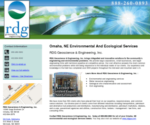 rdgomaha.com: Omaha, NE - RDG Geoscience & Engineering, Inc. 888-260-0893
RDG Geoscience and Engineering, Inc. provides  integrated and innovative solutions to Omaha, NE. Call 888-260-0893 for more information.