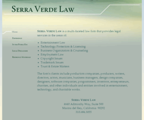 serraverdelaw.com: Serra Verde Law - Home
Serra Verde Law - Los Angeles, CA. Company Message