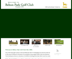 beltonpark.co.uk: Belton Park Golf Club Grantham Lincolnshire
One of the finest golf courses in the East Midlands set in 240 acres of Parkland in the heart of Lincolnshire UK