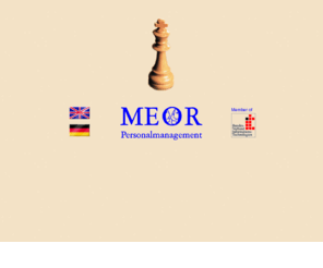 meor.com: MEOR Personalmanagement - Telekommunikation GmbH
Direktsuche und -auswahl von Fach- und Führungskräften sowie people-hard-to-find für den Informations- und Telekommunikationsmarkt