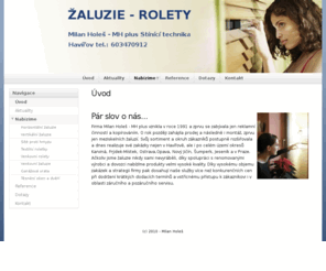 zaluzie-rolety.net: Úvod | Žaluzie - rolety
