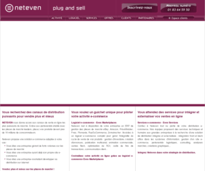 netiven.com: Logiciel e-commerce | Vendez en simultané sur les places de marché
Logiciel e-commerce - Depuis un guichet unique, pilotez la gestion de votre activité en ligne sur les sites e-commerce leaders : eBay, Amazon, PriceMinister