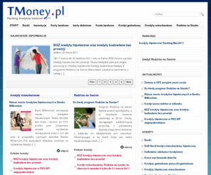 tmoney.pl: TMoney.pl - Ranking kredytów kwiecień 2011
